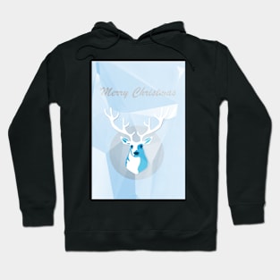 Ice Reindeer Hoodie